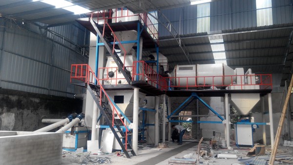 玻化微珠保溫砂漿設備